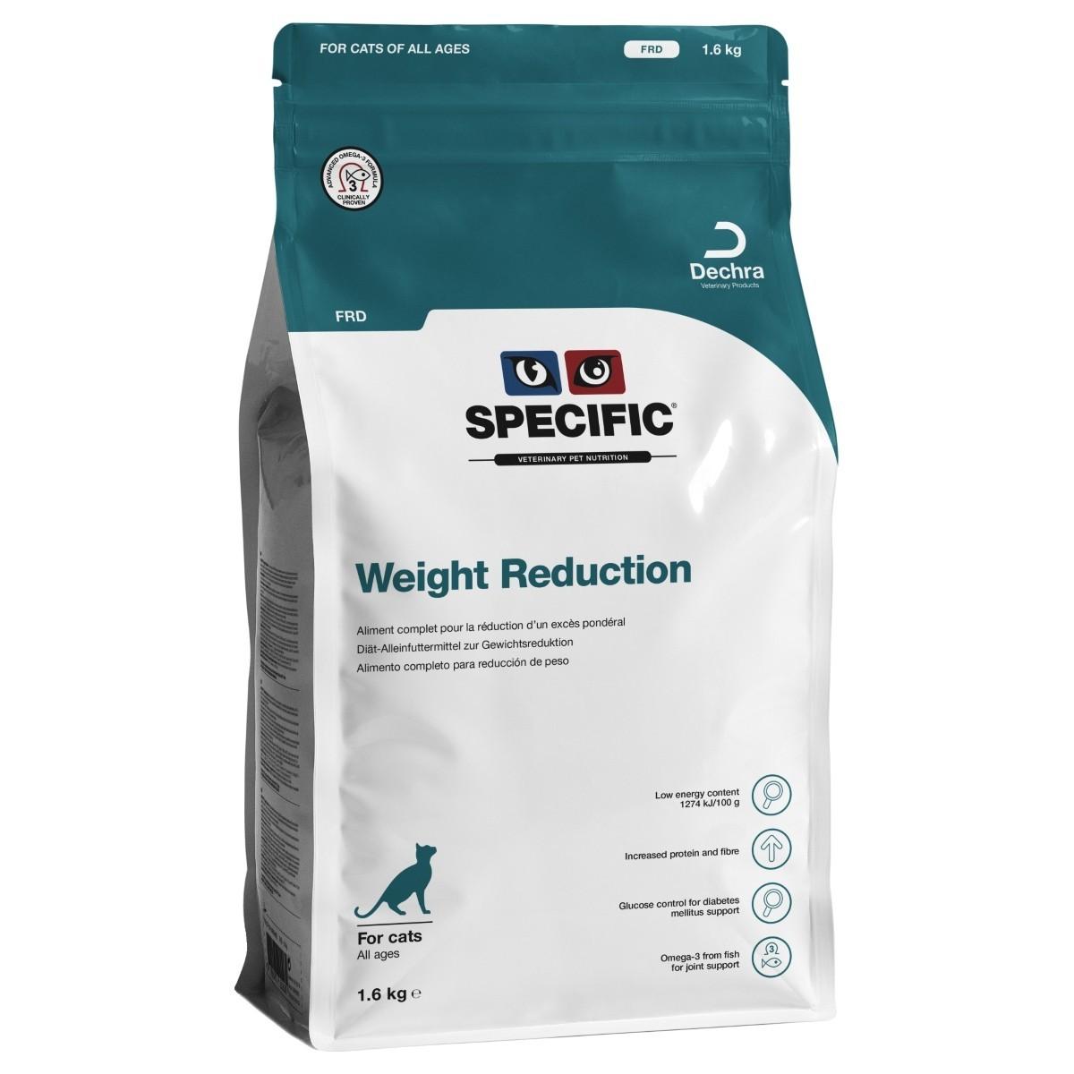 SPECIFIC DECHRA Medicinska hrana za mačke Weight Reduction 1.6kg