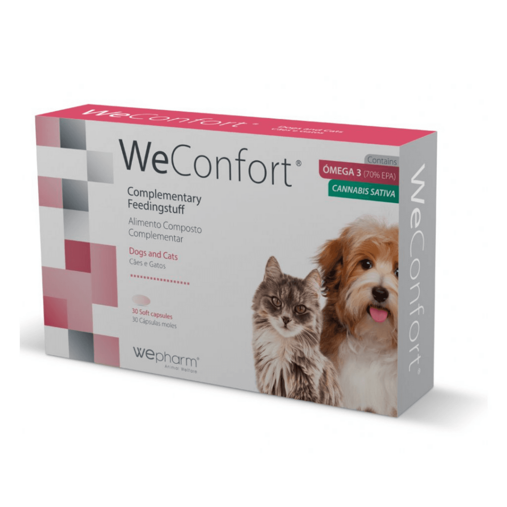 WEPHARM Kapsule za unapređenje opšteg stanja kod pasa i mačaka WeConfort 30/1