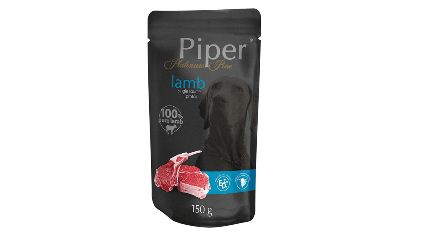 PIPER Vlažna hrana za pse Platinum Pure Monoprotein Jagnjetina Grain Free 150g