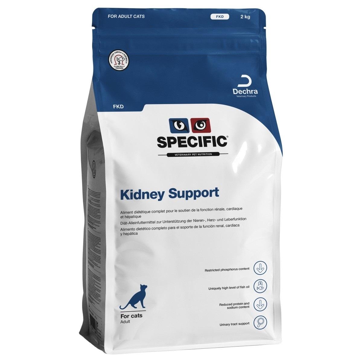SPECIFIC DECHRA Medicinska hrana za mačke  Kidney Support 400g