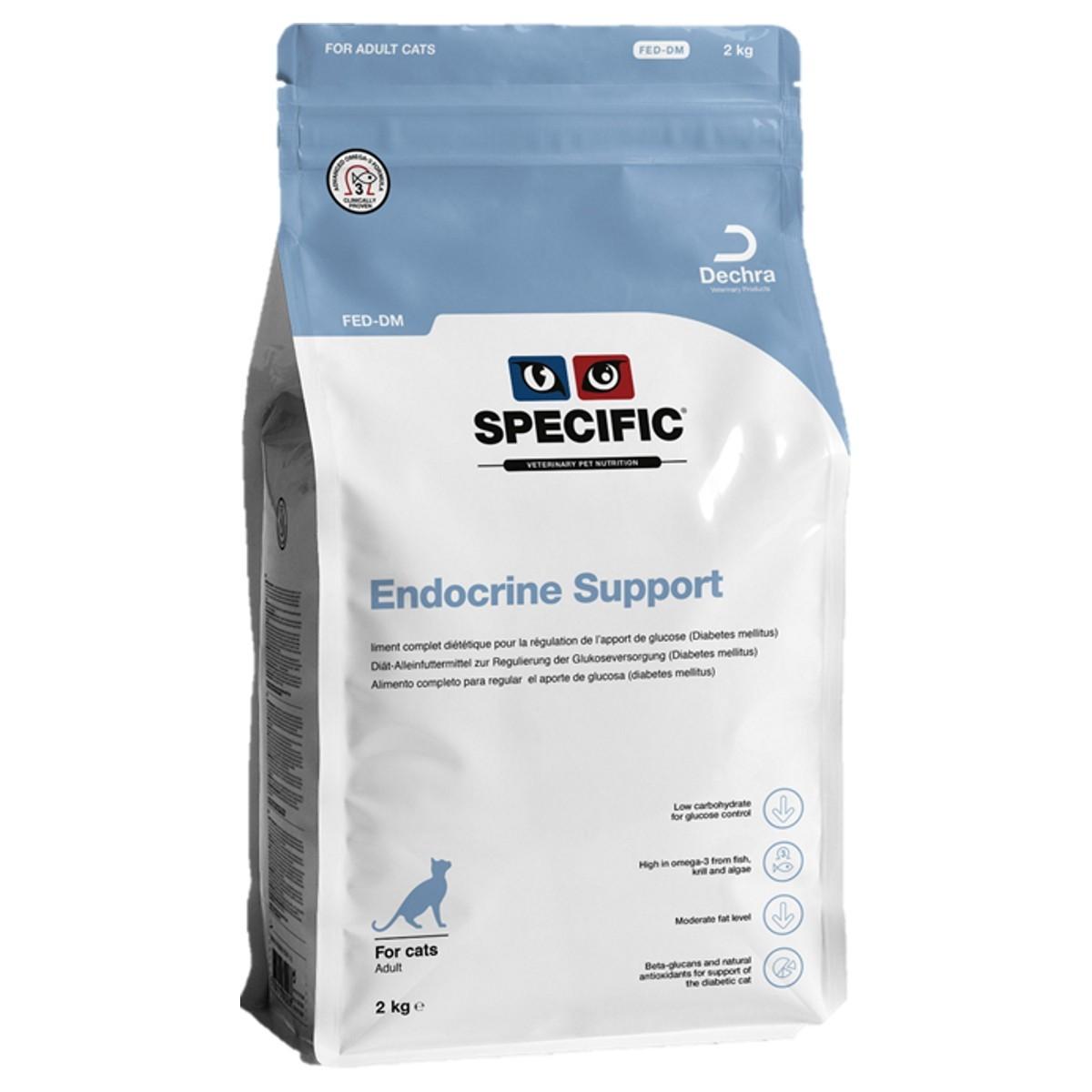 SPECIFIC DECHRA Medicinska hrana za mačke Endocrine Support 2kg