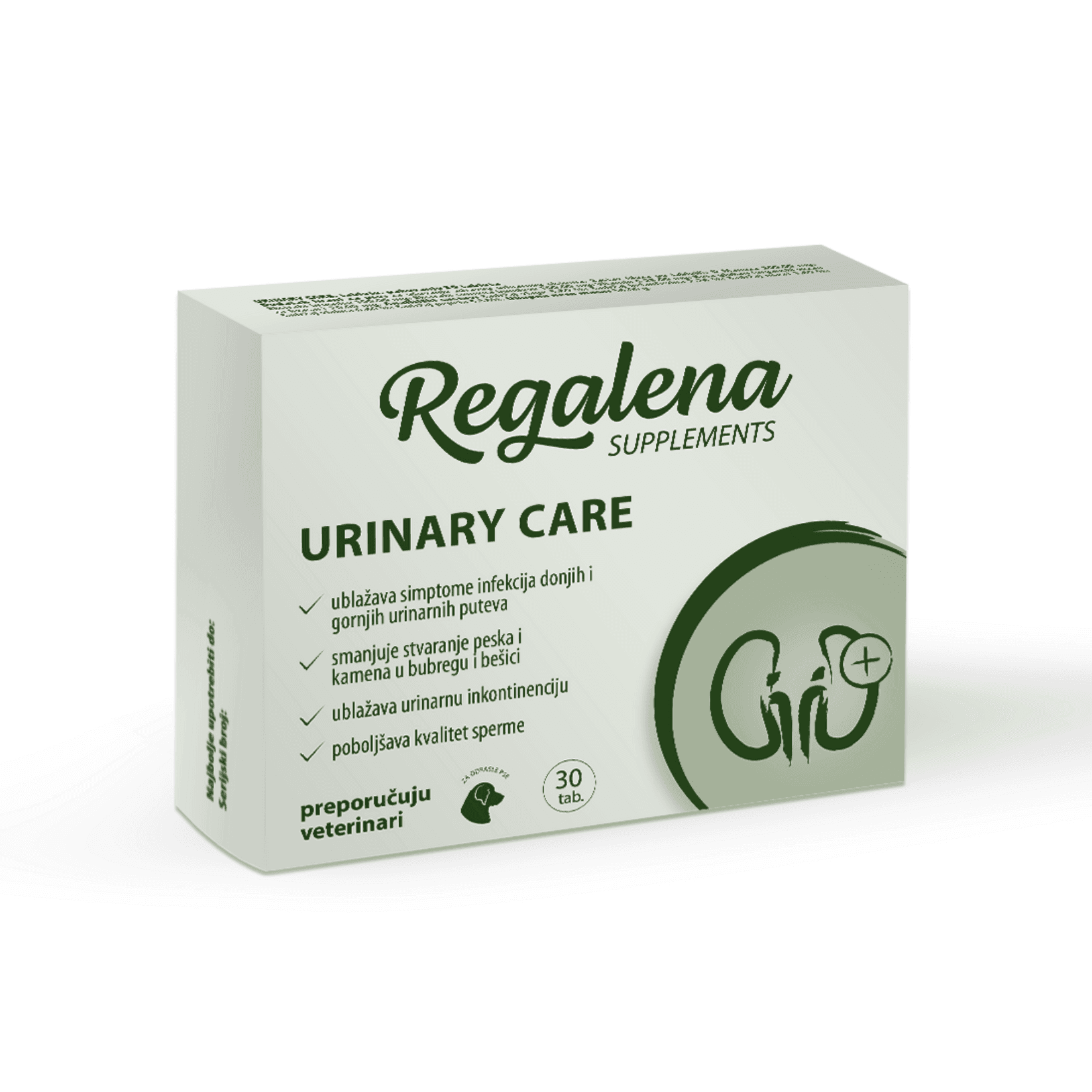 REGALENA Suplement za pse Urinary Care tablete 30/1
