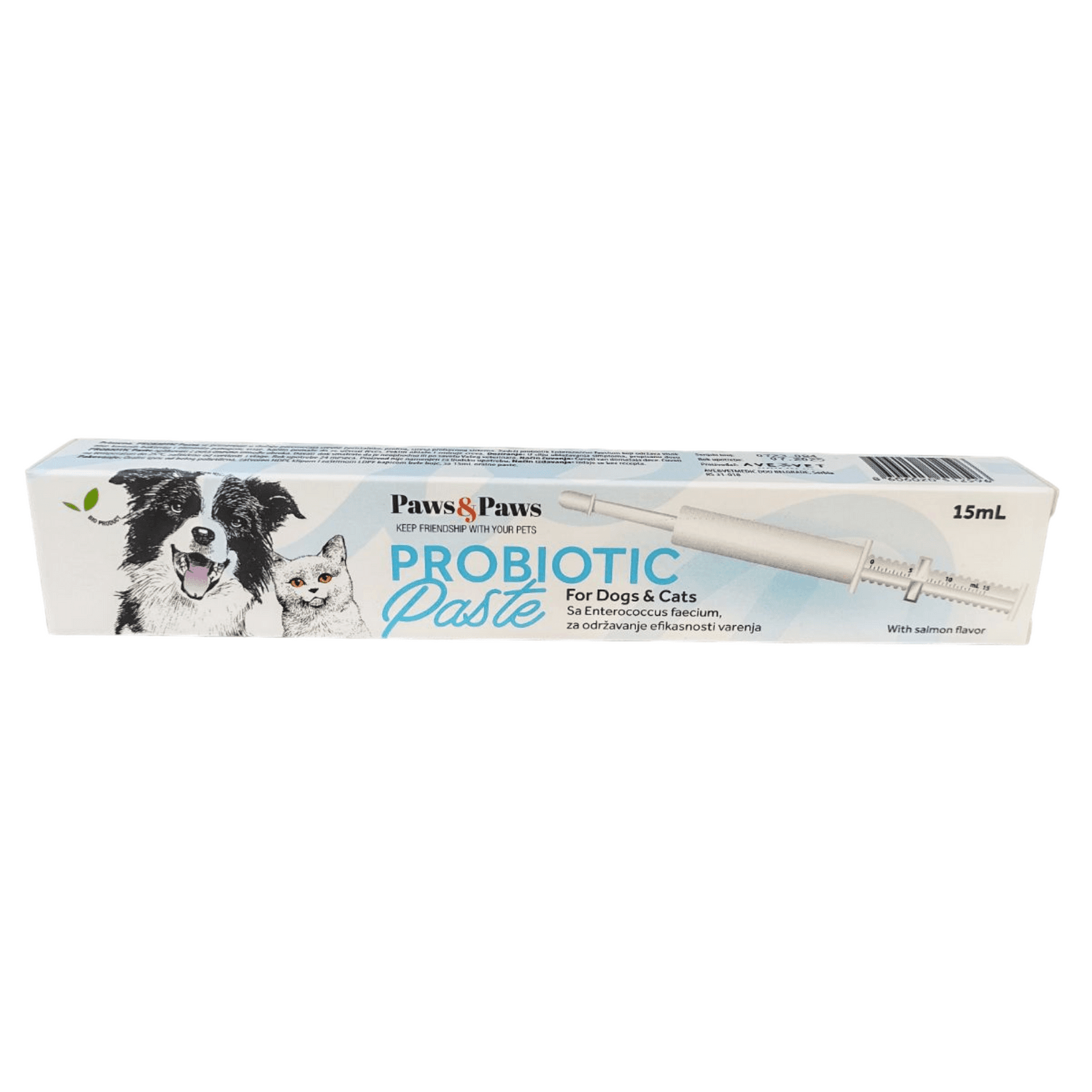 PAWS&PAWS Probiotik pasta za pse i mačke 15ml