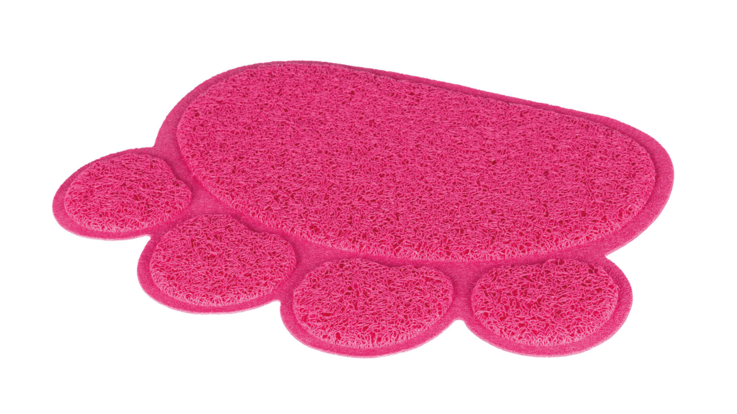 Selected image for TRIXIE Podmetač za toalet za mačke Litter Tray Mat 30x40cm pink 40387 roze