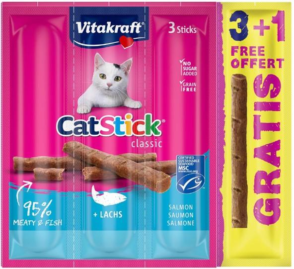 VITAKRAFT Poslastica za mačke Losos i meso 3+1 gratis
