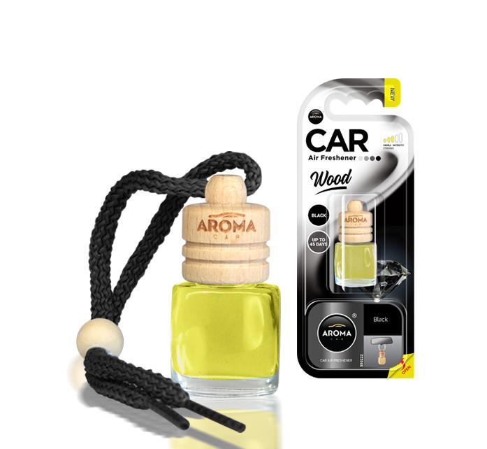 Aroma car WOODBlack