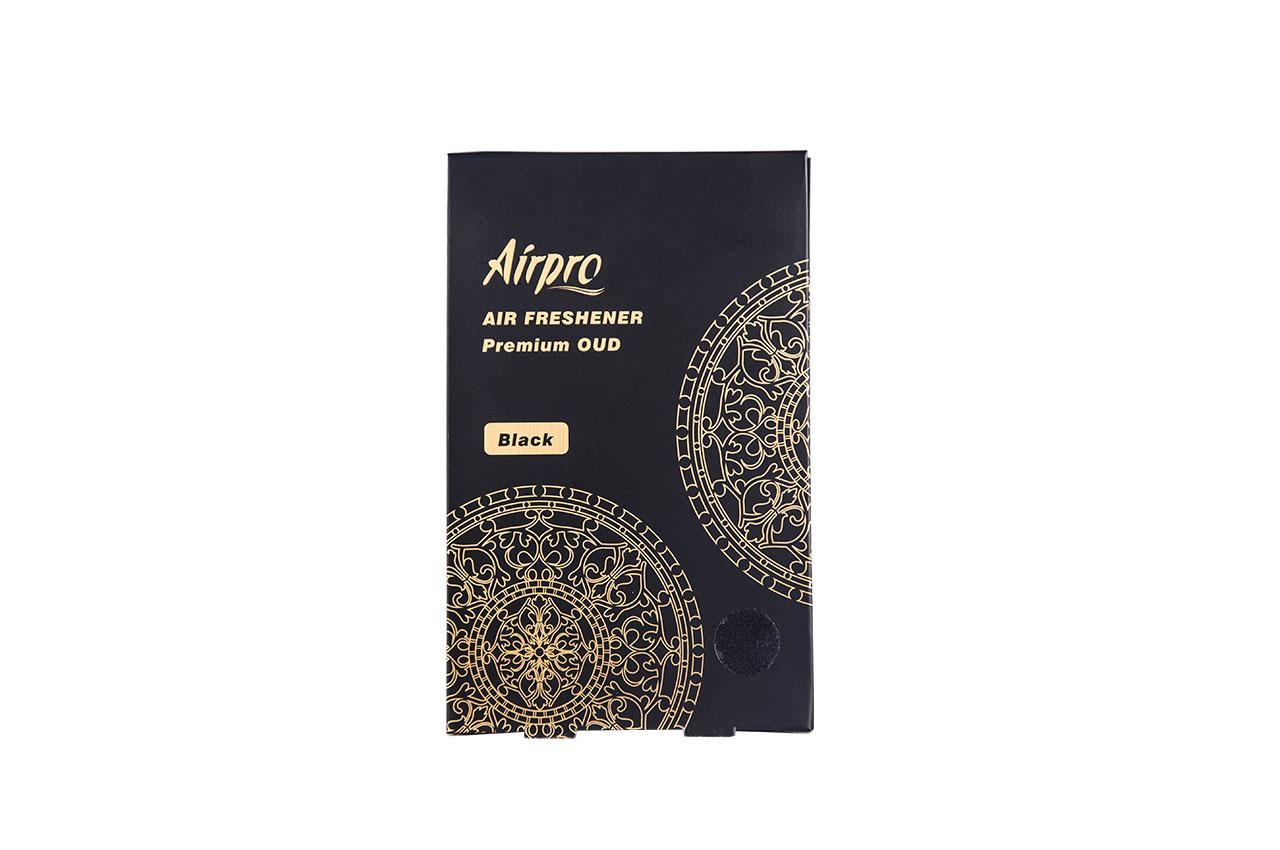 AIRPRO Mirisni osveživač za kola Paper Black set od 3 komada