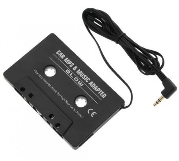 Slike Aux adapter kaseta za auto CAS-080 crna