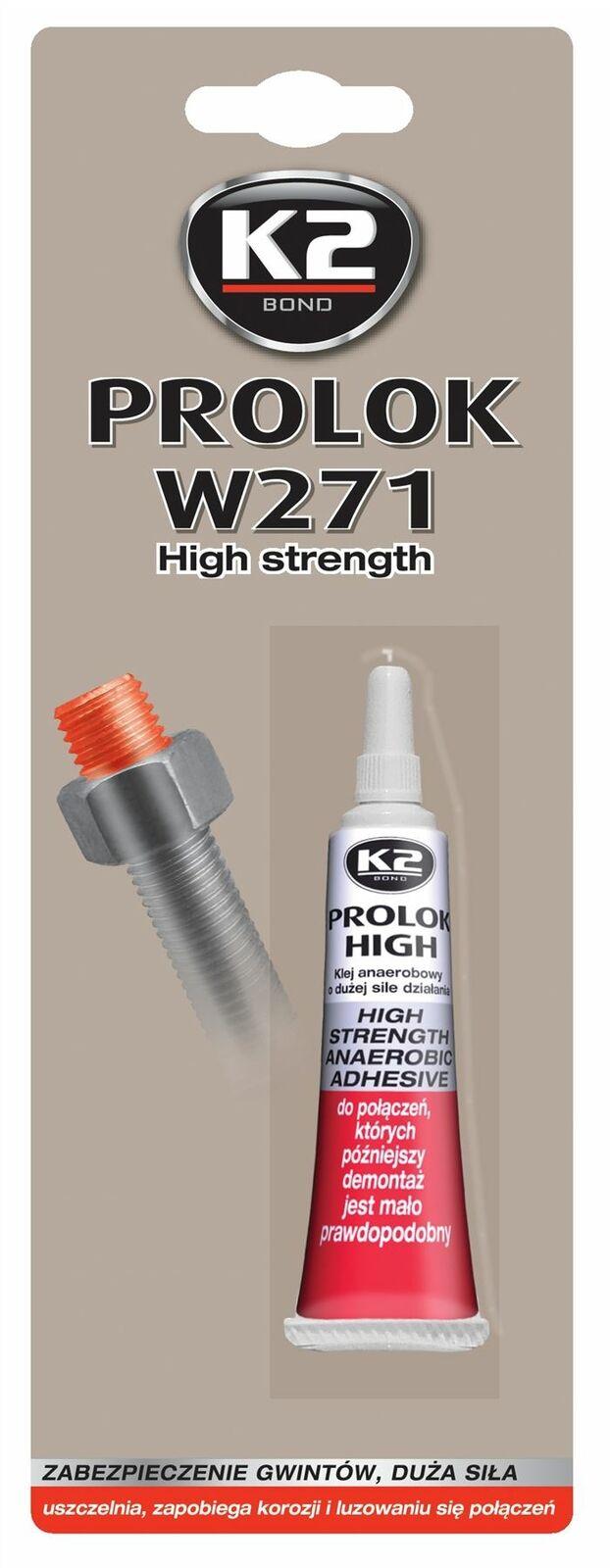Selected image for K2 Lepak za osiguranje navoja PROLOK HIGH 6ml crveni