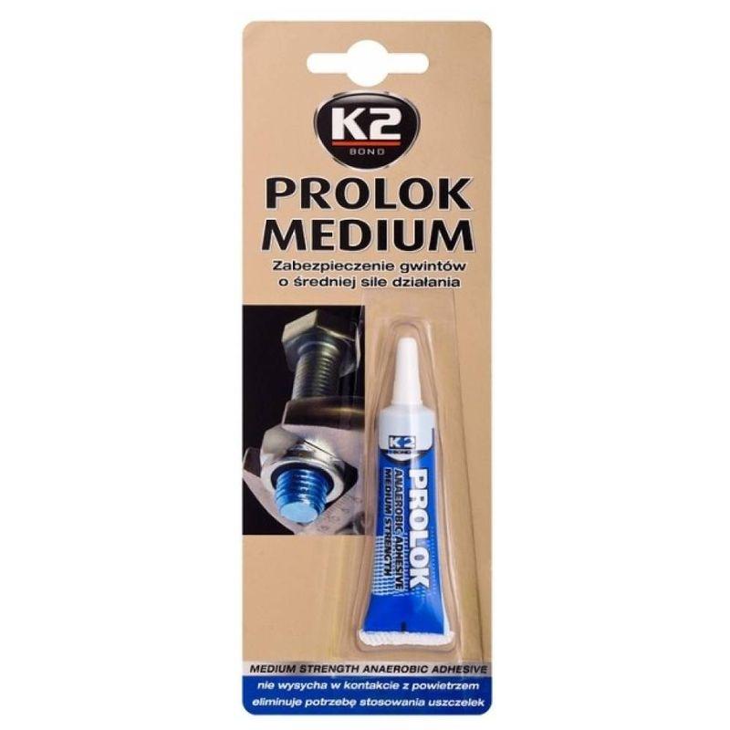 K2 Lepak za osiguranje navoja PROLOK MEDIUM 6ml plavi