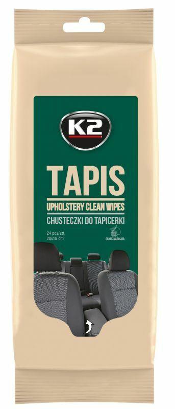 K2 Maramice za čišćenje tekstilnih presvlaka TAPIS WIPES 24/1