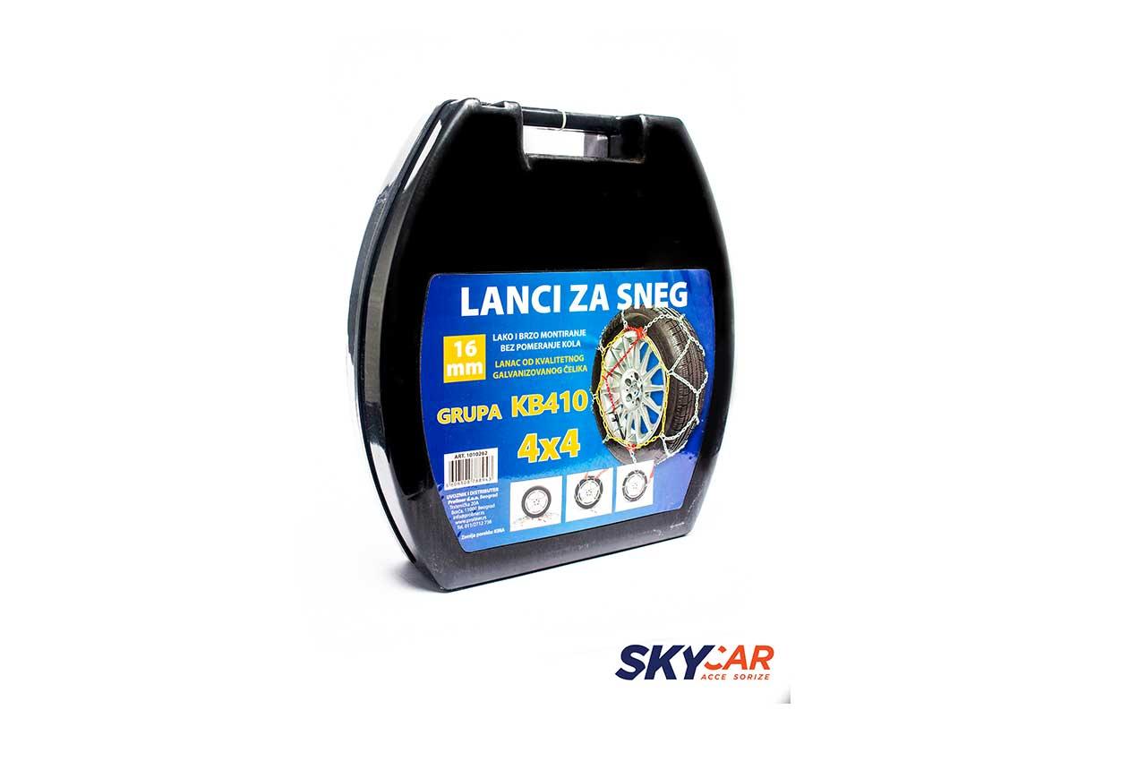 Skycar Lanci za sneg KB410 4x4 16mm