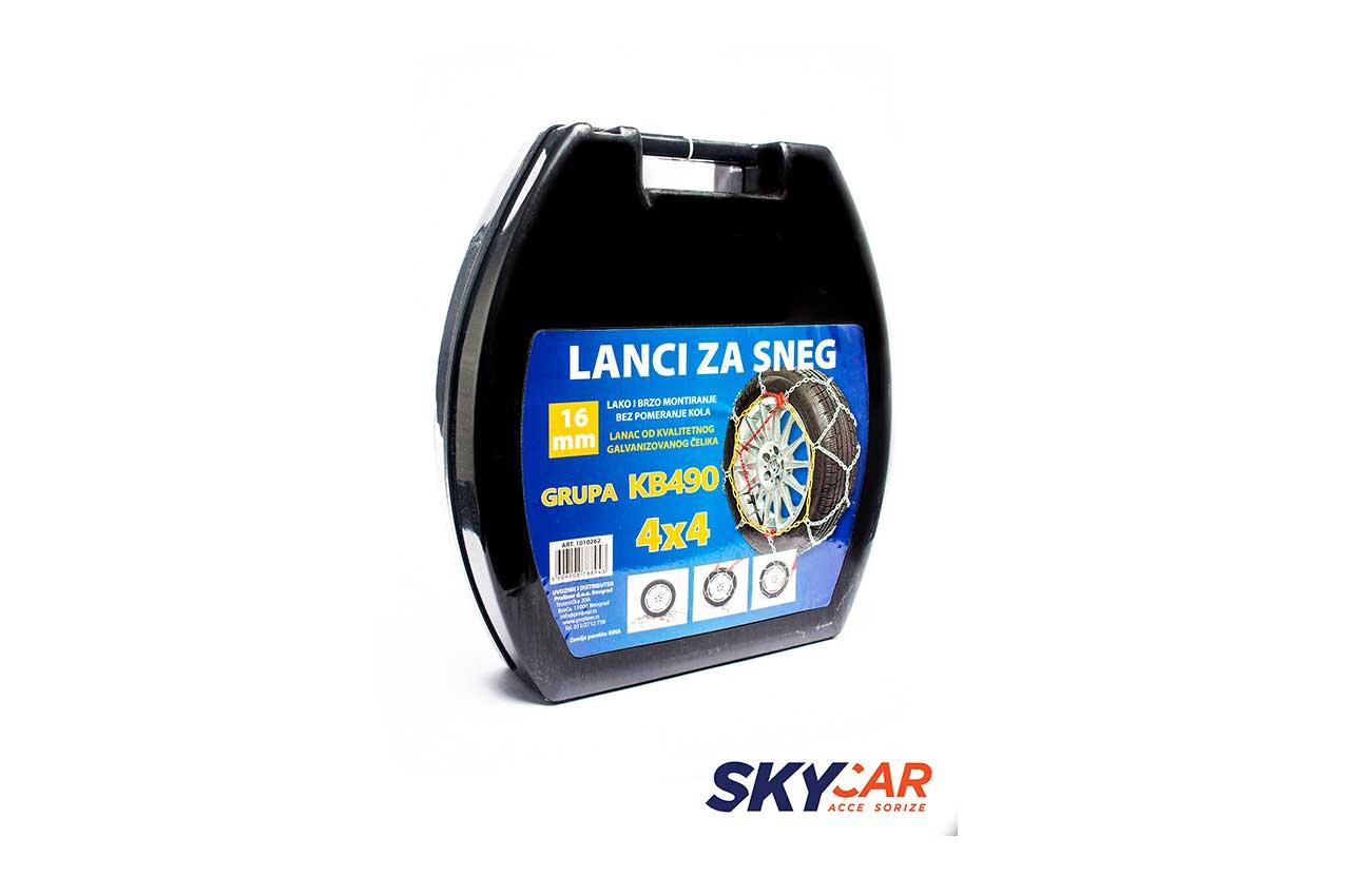 Skycar Lanci za sneg KB490 4x4 16mm