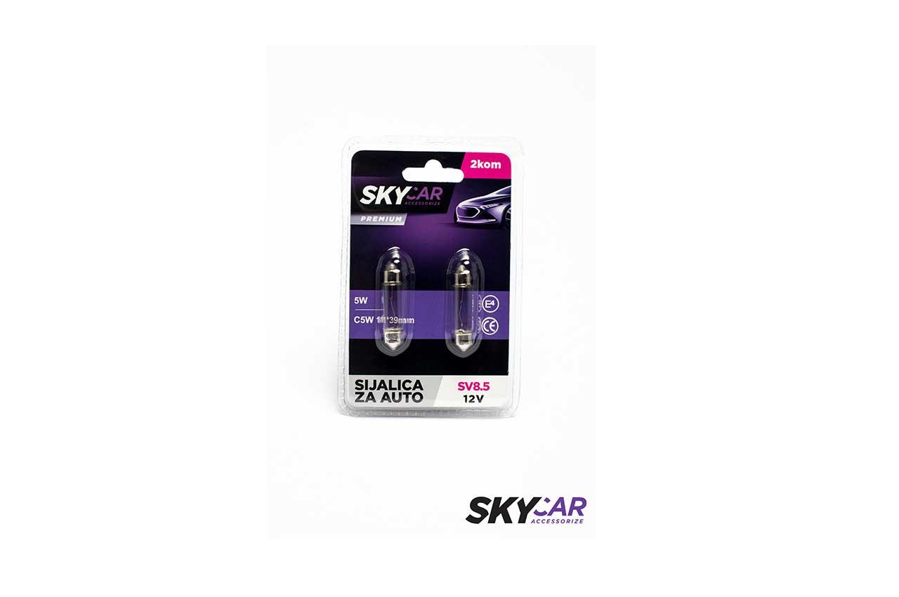 Selected image for Skycar Sijalica 12V 5W SV8,5-8 C5W 2 kom