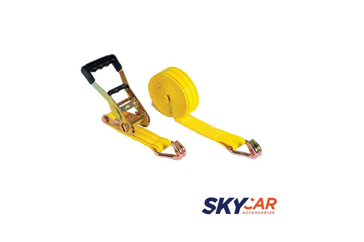 Selected image for Skycar Uže za zatezanje prtljaga 2 kuke 2.5m x 2.5cm
