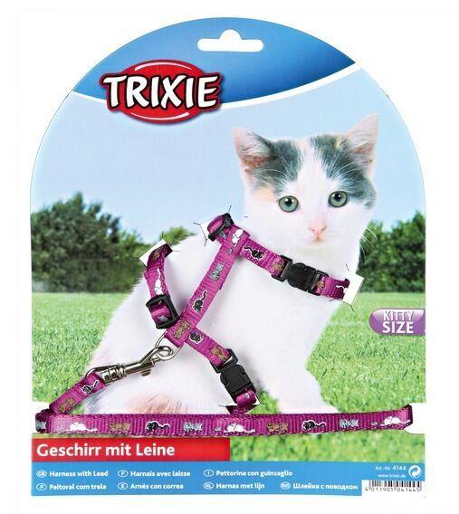 Selected image for TRIXIE Najlon povodac + Am za mačke roze