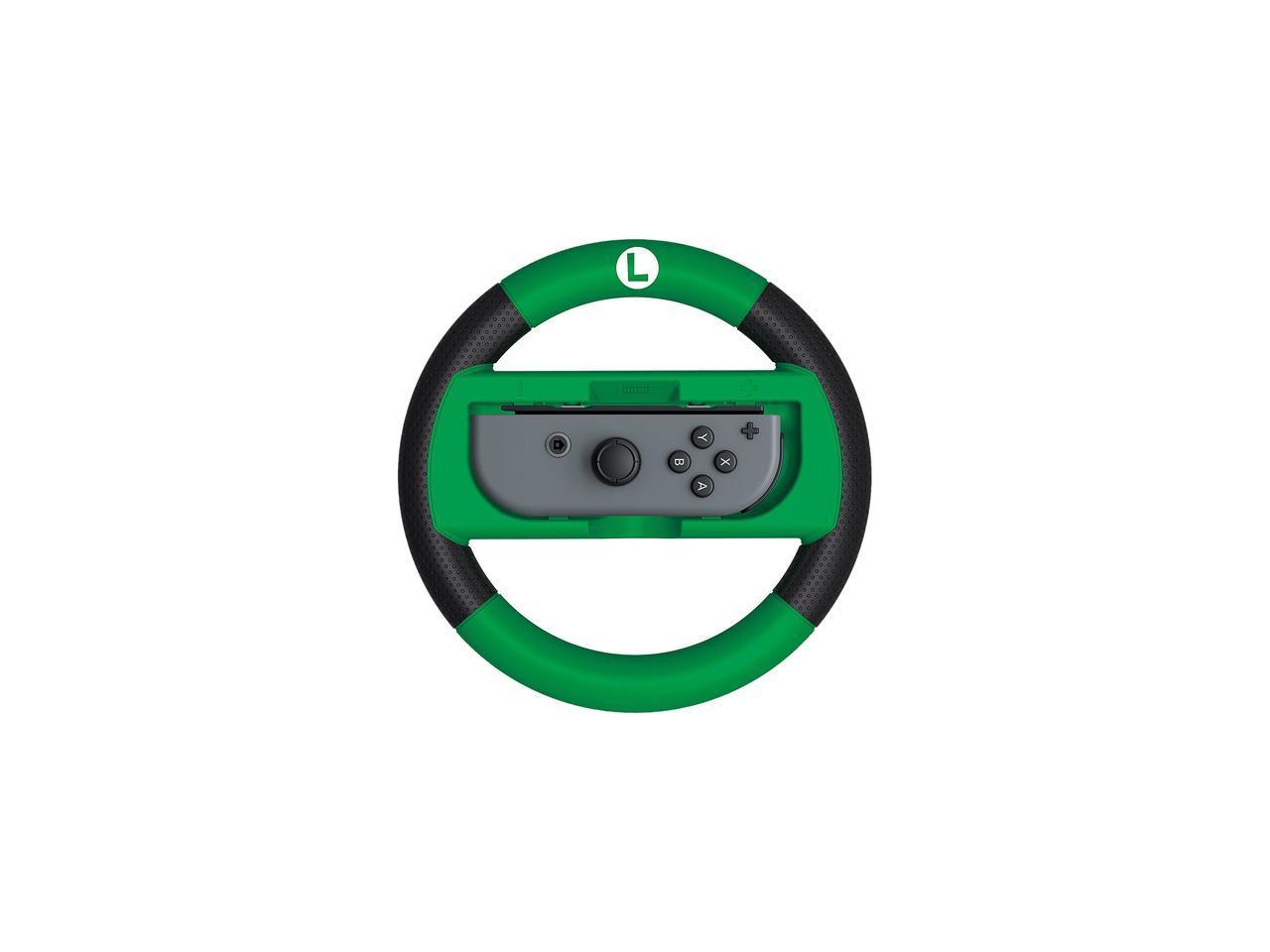 HORI Trkački točak Nintendo Switch Deluxe Wheel Attachment Mario Kart 8 - Luigi zeleni