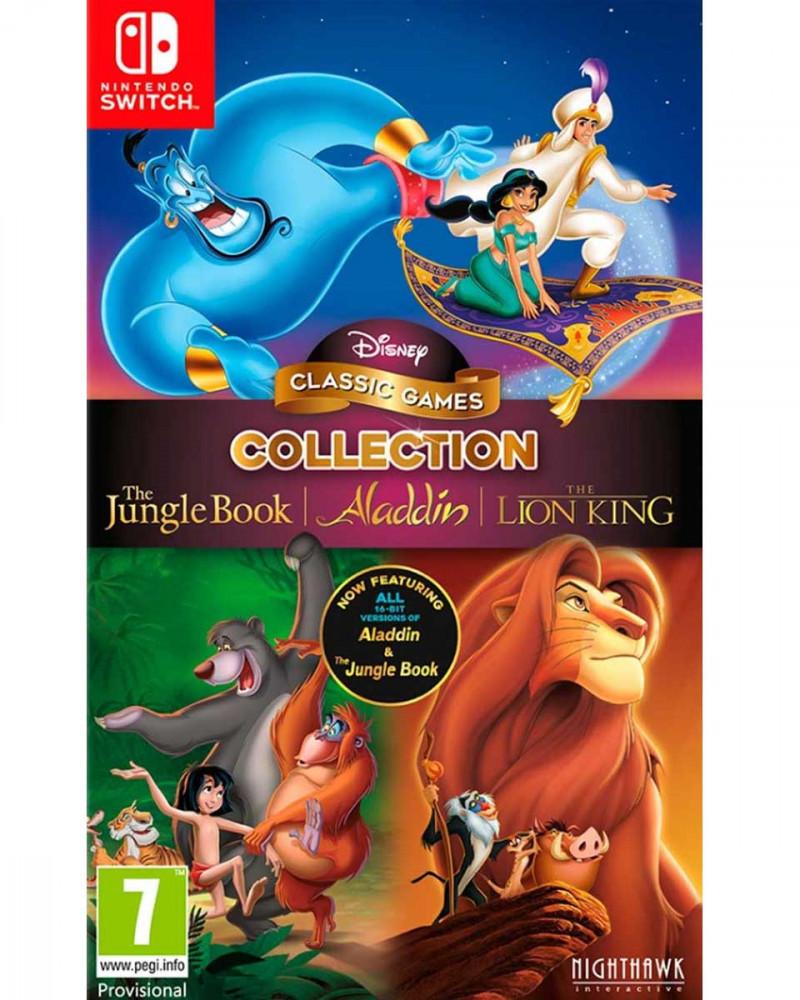 Selected image for Igrica Switch Disney Classic Games - Collection - The Jungle Book, Aladdin & The Lion King