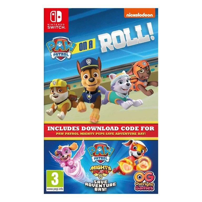 Selected image for Igrica Switch Paw Patrol On a Roll & Mighty Pups Compilation