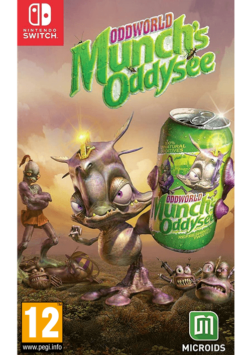 Selected image for MICROIDS Igrica Switch Oddworld: Munch's Oddysee