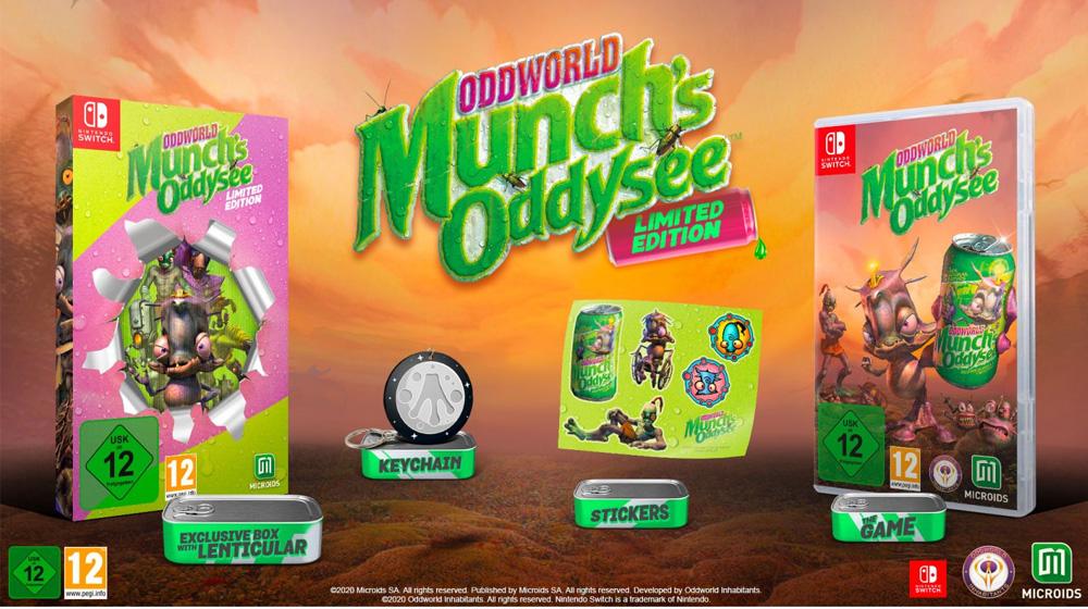 Selected image for MICROIDS Igrica Switch Oddworld: Munch's Oddysee Limited Edition