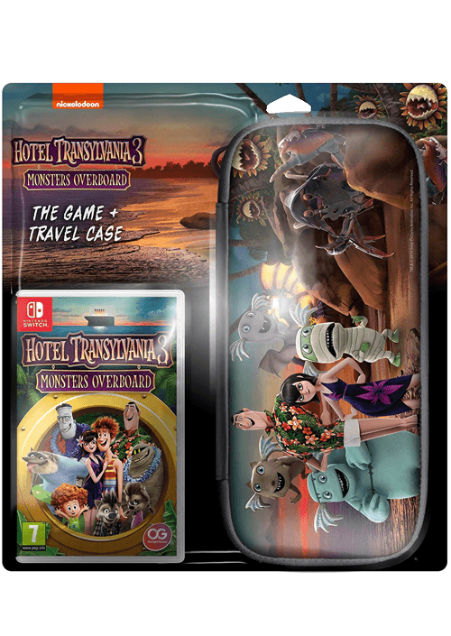 NAMCO BANDAI Igrica Switch Hotel Transylvania 3: Monsters Overboard + Switch Case