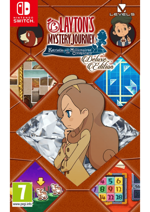 Selected image for NINTENDO Igrica Switch Layton's Mystery Journey: Katrielle and the Millionaires' Conspiracy
