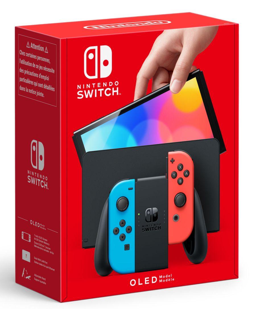 Selected image for NINTENDO Konzola Nintendo Switch OLED (Neon Blue/Red Joy-Con)