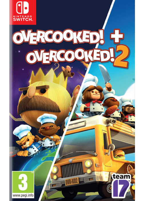 SOLDOUT SALES & MARKETING Igrica Switch Overcooked + Overcooked 2 Double Pack