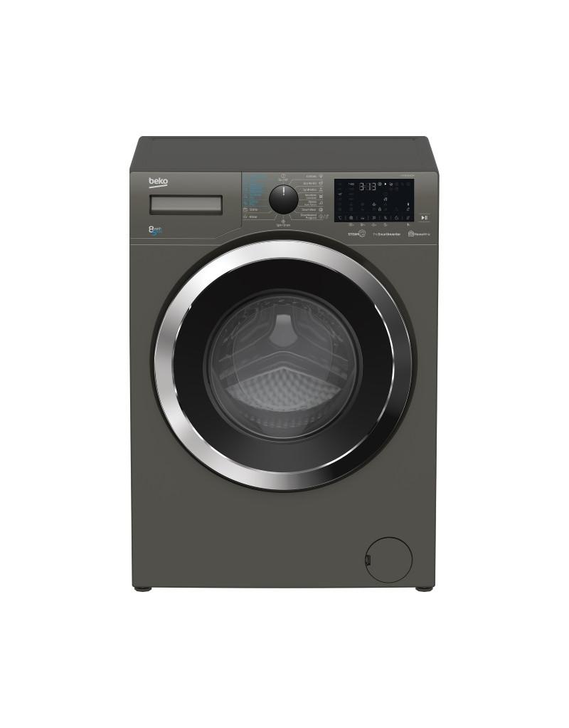 BEKO Mašina za pranje i sušenje veša HTV 8736 XC0M ProSmart motor siva