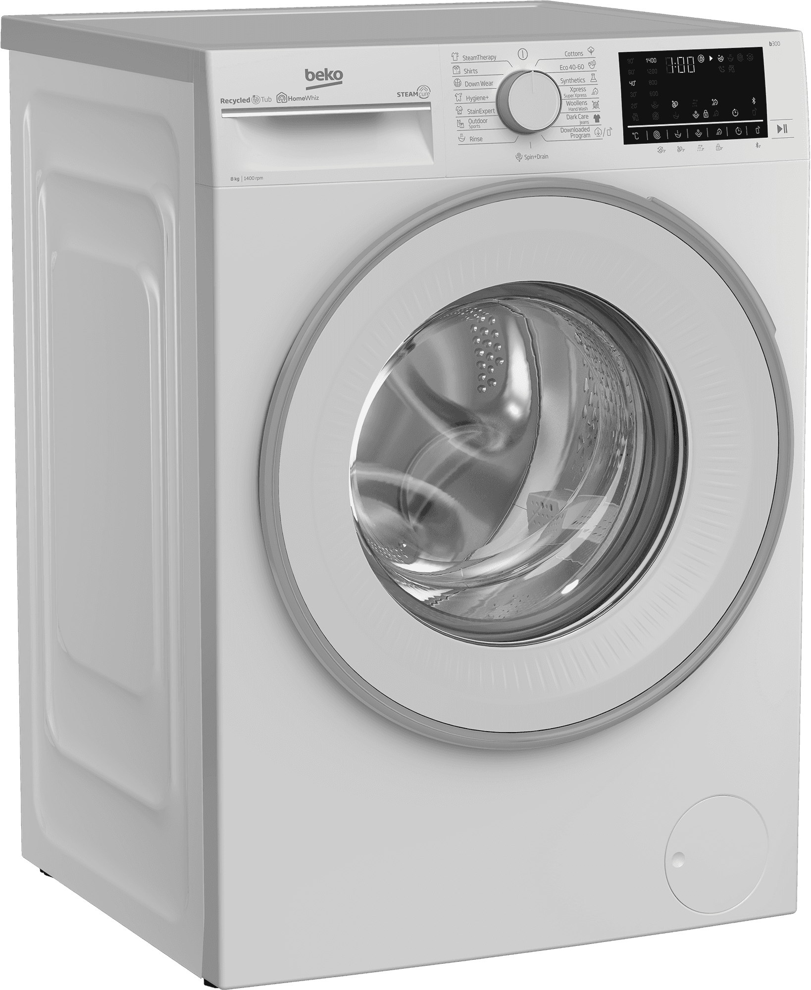 Slike BEKO Mašina za pranje veša B5WFU 78415 WB ProSmart motor bela