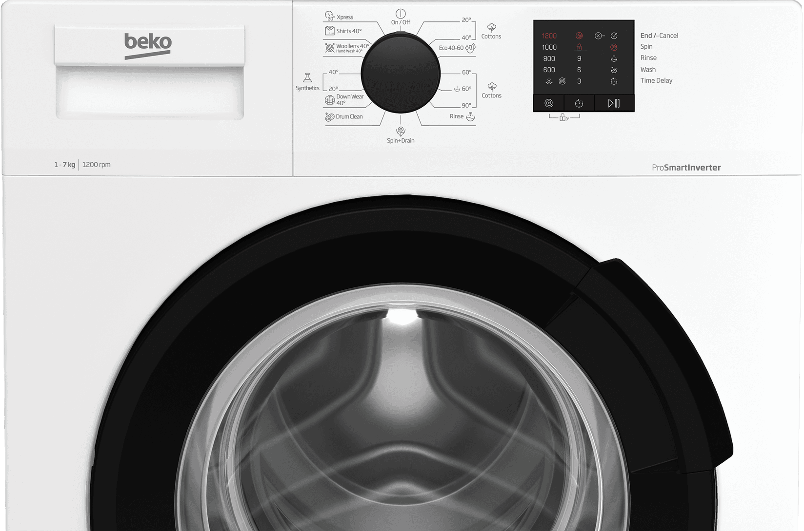 Slike Beko ProSmart WUE 7611 D XAW Mašina za pranje veša, 7 kg, ProSmart motor