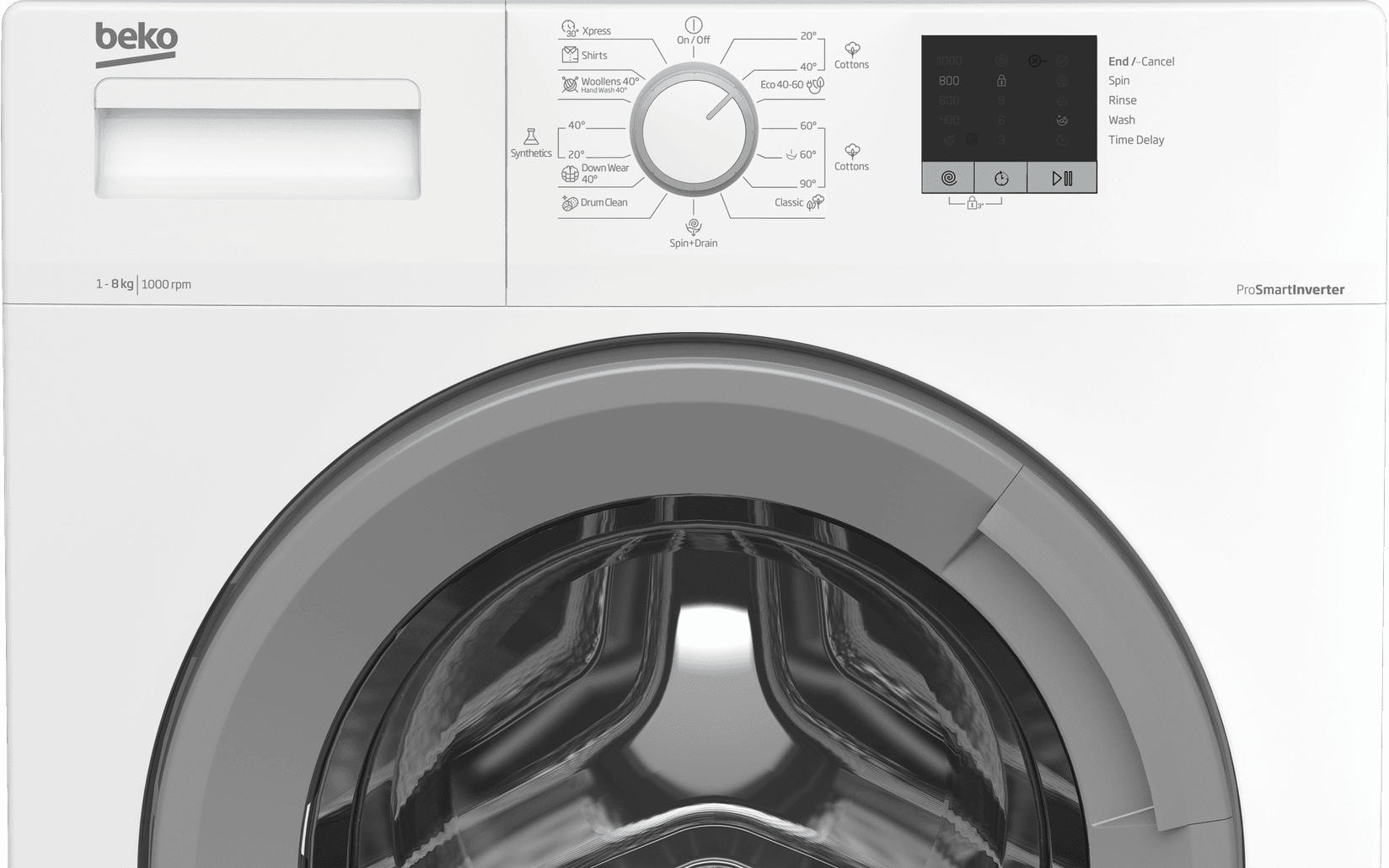 Slike Beko WTE 8511 X0 Mašina za pranje veša, 8 kg, ProSmart motor