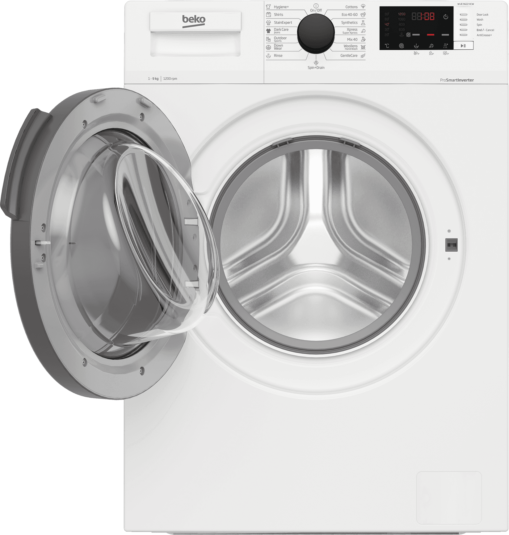 Selected image for Beko WUE 9622 XCW Mašina za pranje veša, 9 kg, 1200 rpm, ProSmart
