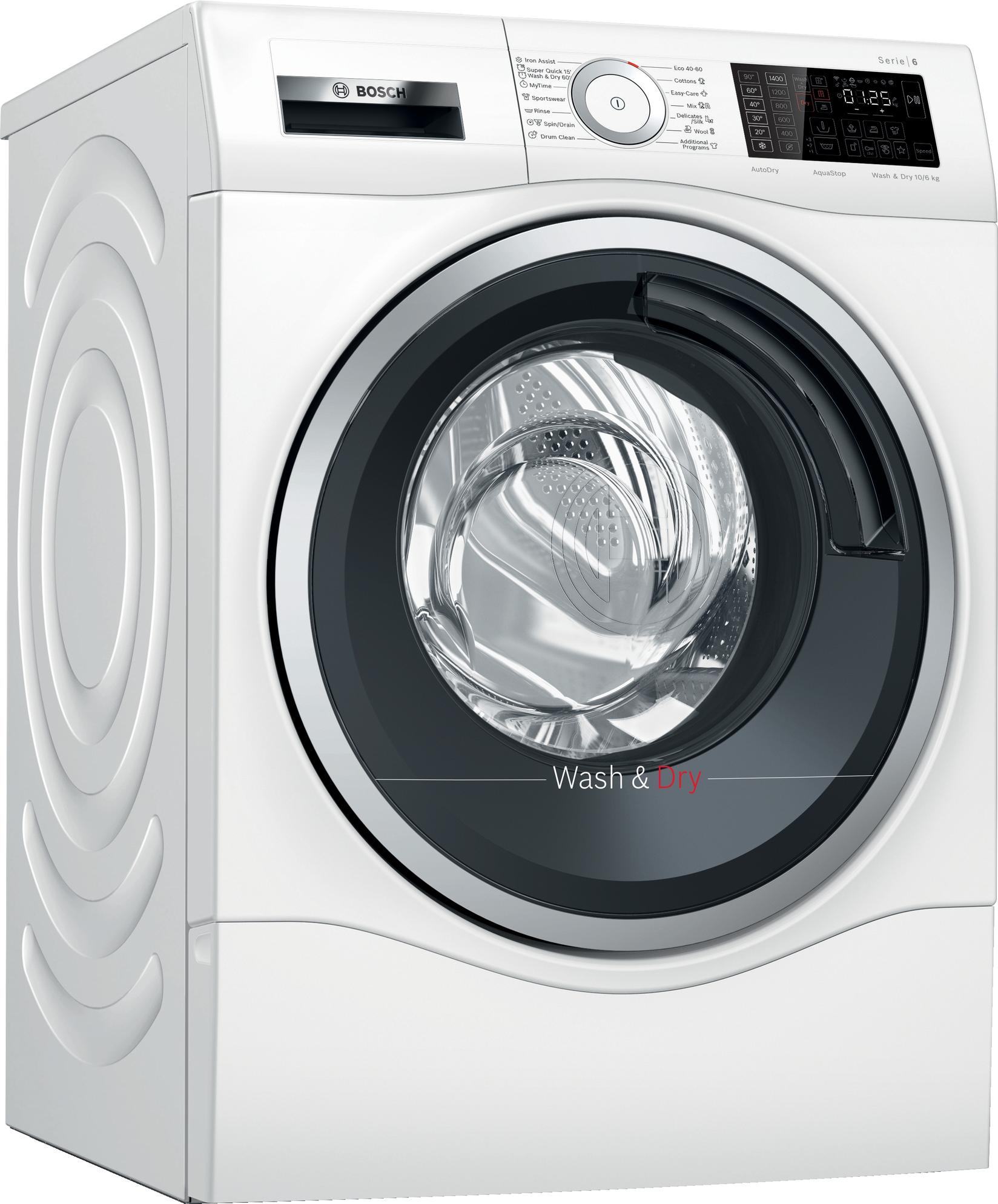 BOSCH Mašina za pranje i sušenje veša WDU8H541EU bela