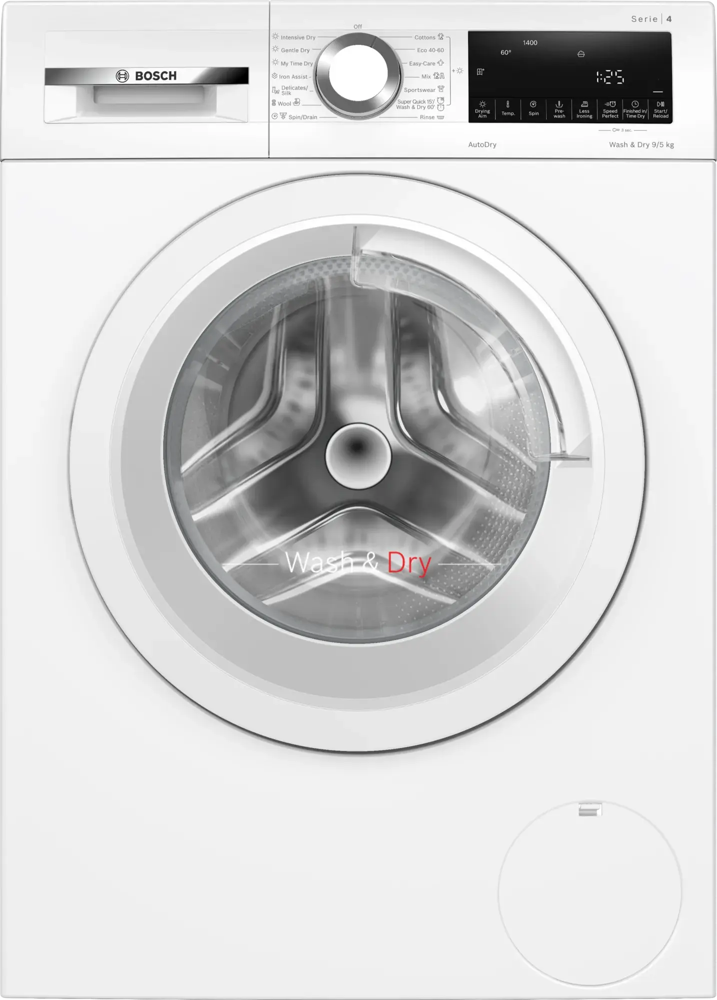 BOSCH Mašina za pranje i sušenje veša WNA144V0BY bela