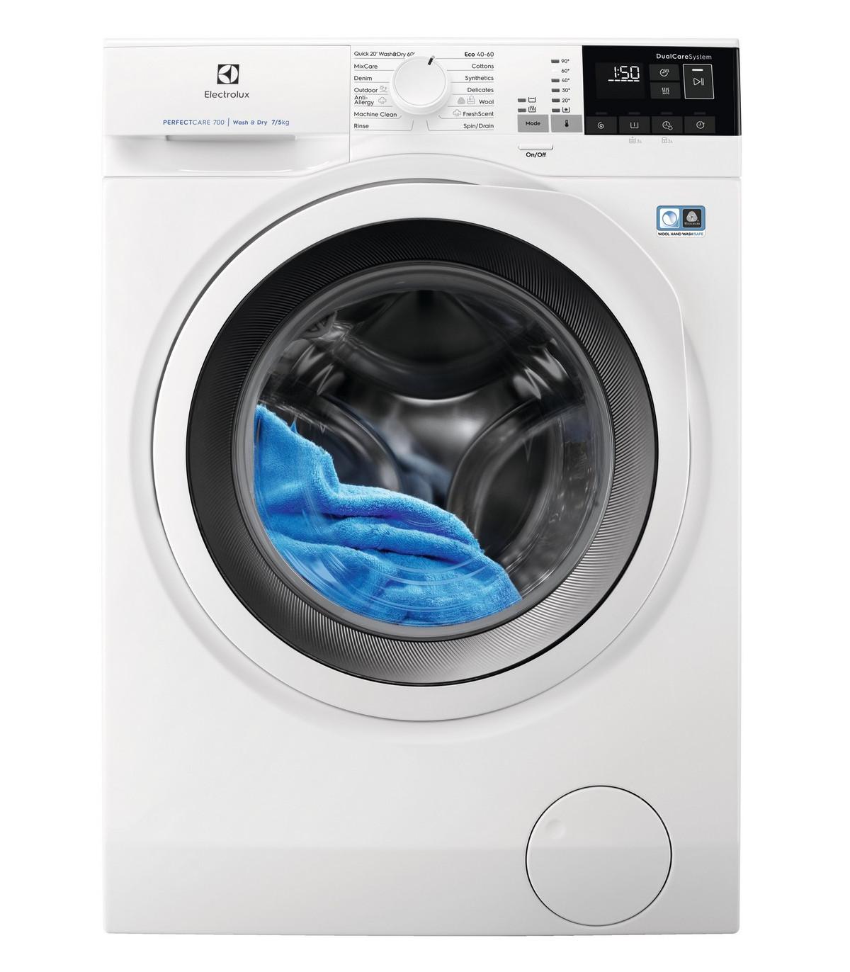 Electrolux EW7WO447W Mašina za pranje i sušenje veša, 7/5 kg