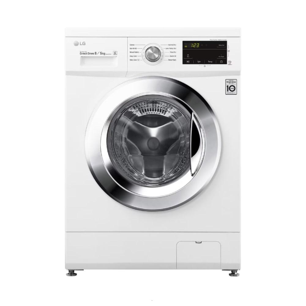 LG F4J3TM5WE Mašina za pranje i sušenje veša, 8/5 kg, Inverter motor