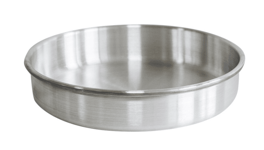 BRATSTVO Aluminijumska okrugla tepsija Inox 74706 srebrna