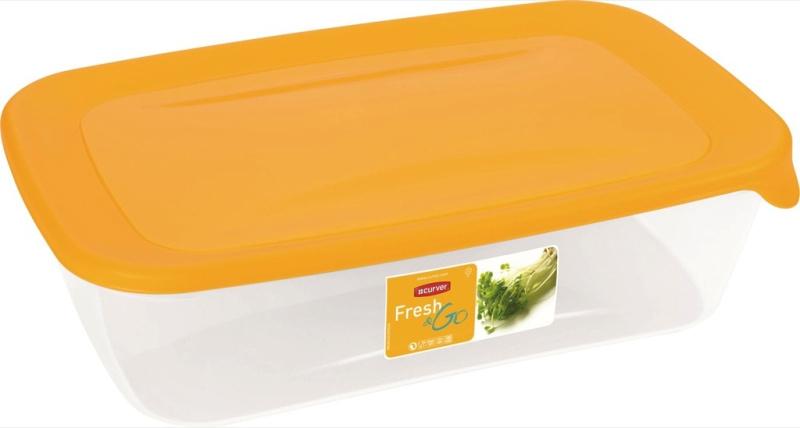 Selected image for CURVER Kutija za hranu Fresh&Go 2l žuta