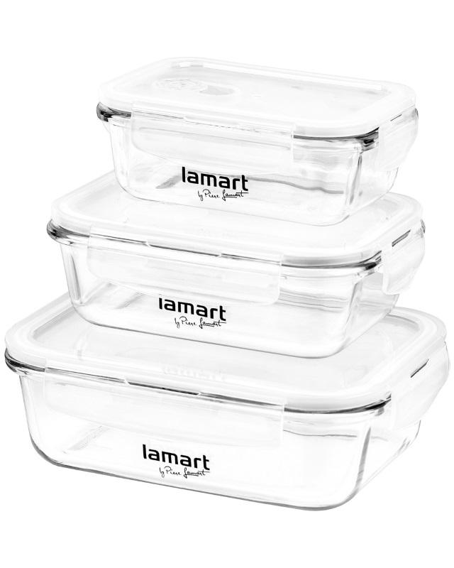 LAMART Set kutija za odlaganje hrane LT6011