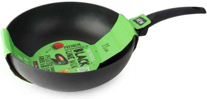 Selected image for TEXELL Tiganj Wok Black line TPBL-W28 28cm