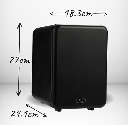 Slike ADLER Mini prenosivi frižider AD8084 4l 12/220V