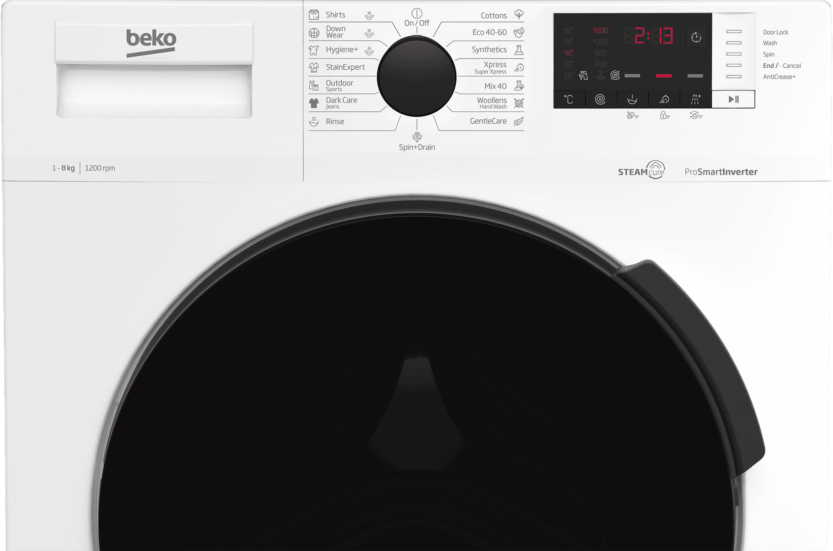 Selected image for BEKO WUE 8622B XCW Mašina za pranje veša, ProSmart motor