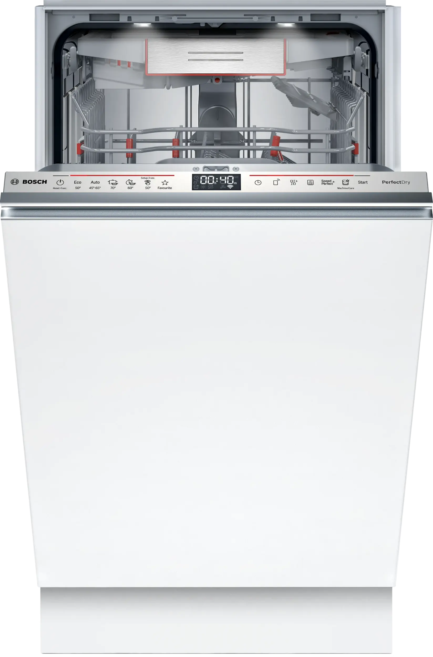 BOSCH Ugradna mašina za pranje sudova SPV6YMX08E 45cm bela