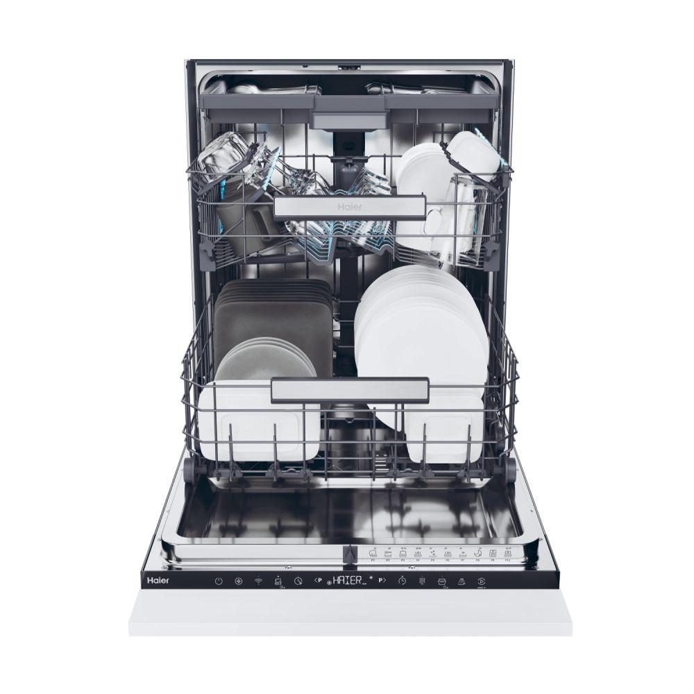 Selected image for HAIER Washlens PLUS i SLIDING XS 6B0S3FSB Ugradna mašina za pranje sudova, 16 kompleta, 11 programa, bela