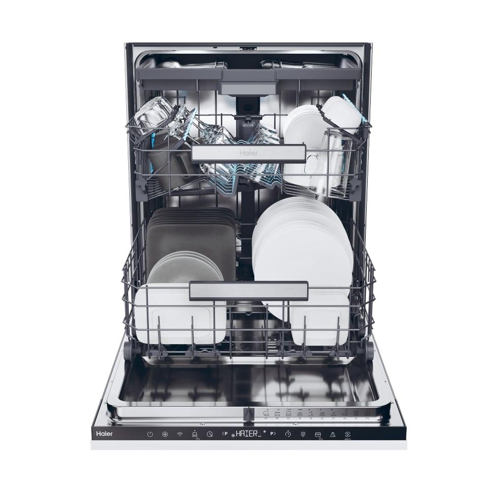 Selected image for HAIER Washlens PLUS XI 6B0S3FSB Ugradna mašina za pranje sudova, 16 kompleta, 11 programa, bela