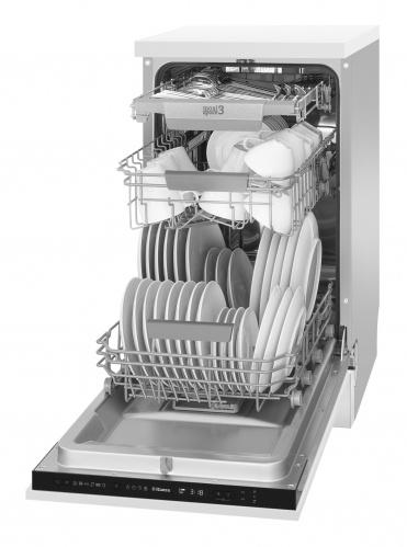 Selected image for Hansa ZIM466ELH Ugradna mašina za pranje sudova, 10 kompleta, 0,674 kWh/ciklus, 8,5 l , 6 programa, Bela