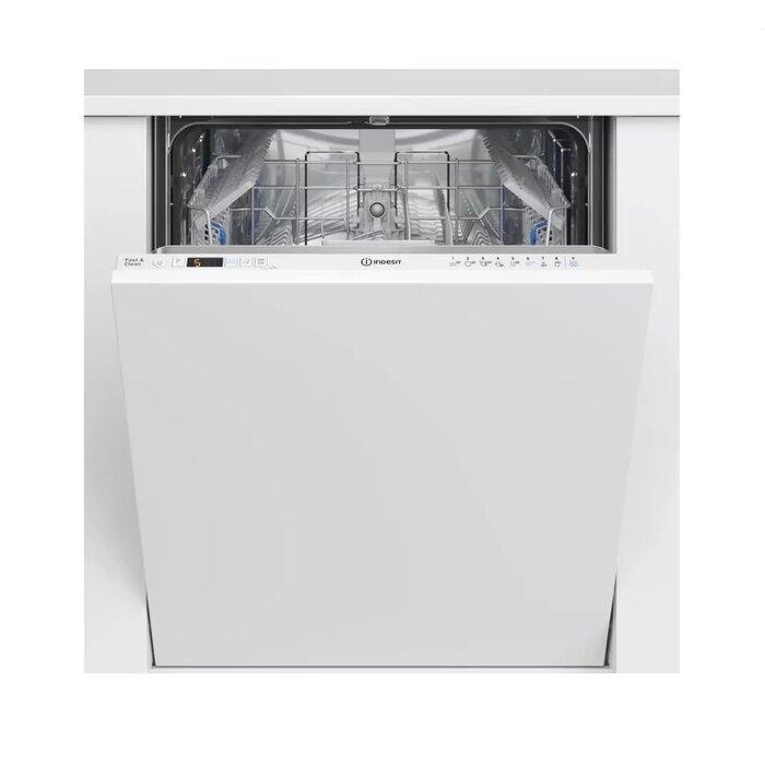 Indesit D2I HD524 A Ugradna mašina za pranje sudova, 8 programa, 14 kompleta, 60cm, Bela
