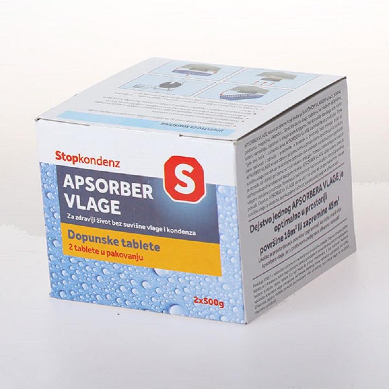 Stopkondenz Dopunske tablete za apsorber vlage, 2 tablete